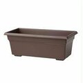 Heat Wave Countryside Flowerbox Planter - Brown 24x8x6.5 Inch HE2770421